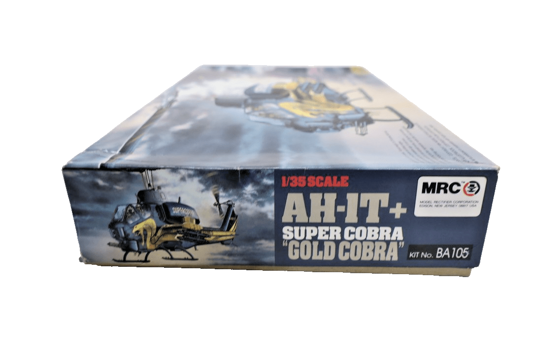 MRC AH - 1T Super Cobra Gold Cobra 1/35 BA105 FS NEW Model Kit - WISE GUYS HOBBIES LLC