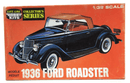Life - Like Hobby Kits 1/32 1936 Ford Roadster Model Kit 09288 - WISE GUYS HOBBIES LLC