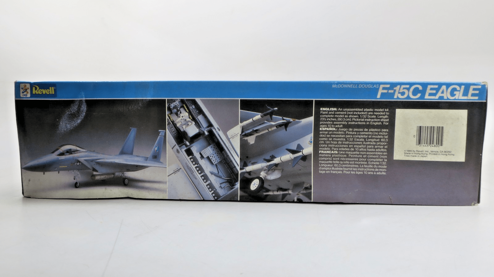 Revell 1/32 McDonnell Douglas F-15C Eagle Model Kit 4800 - WISE GUYS HOBBIES LLC