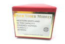 Richard Yoder Models Western Maryland Channel Sided Hopper O Scale Brass 2/3