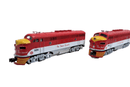 MTH O Scale Premier EMD F - 3 AA Diesel Set Texas Special MT - 2084LP 3 Rail - WISE GUYS HOBBIES LLC