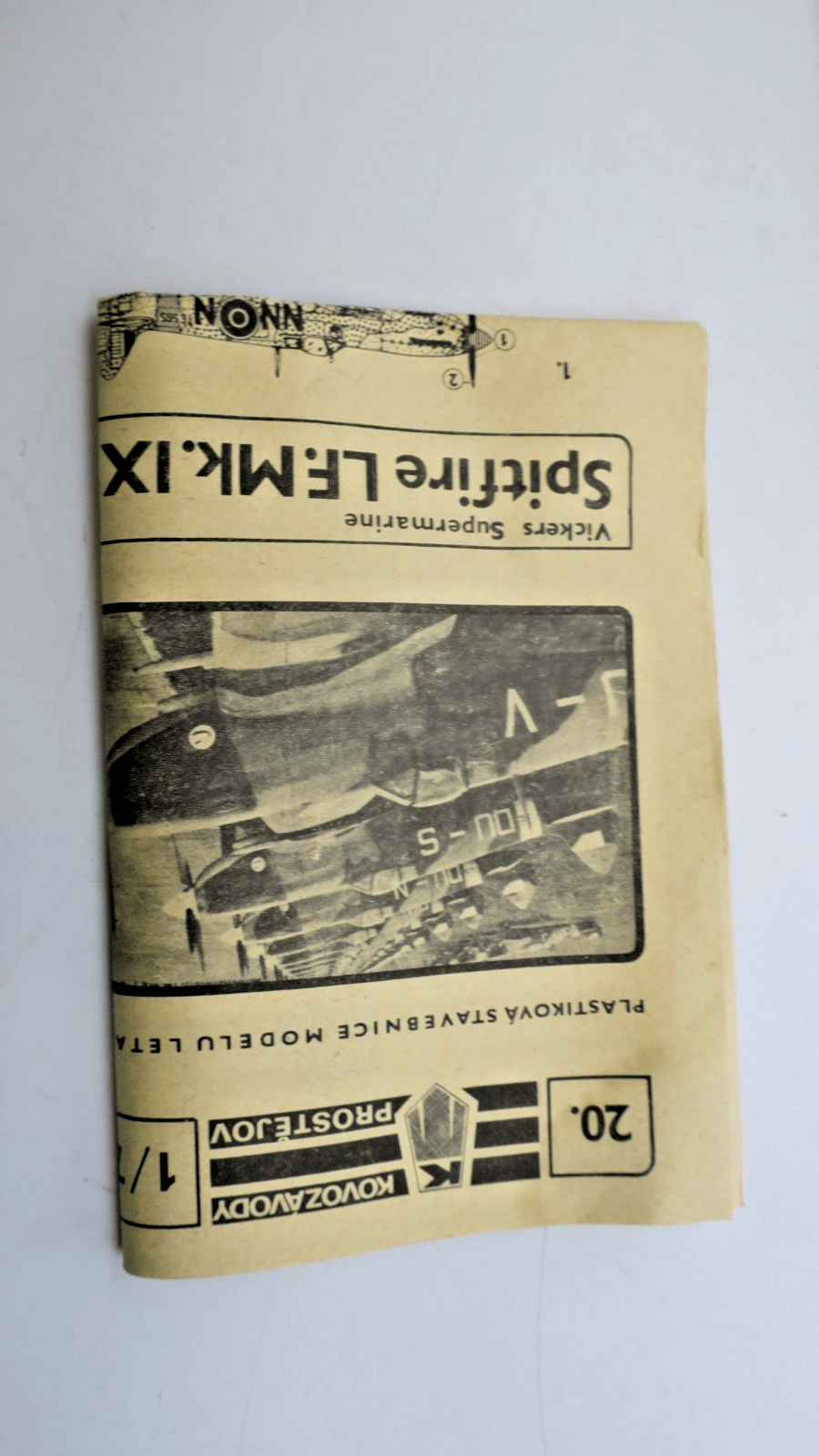 KP 1/72 Vickers Supermarine Spitfire Mk. LF IX E Model Kit 20 - WISE GUYS HOBBIES LLC