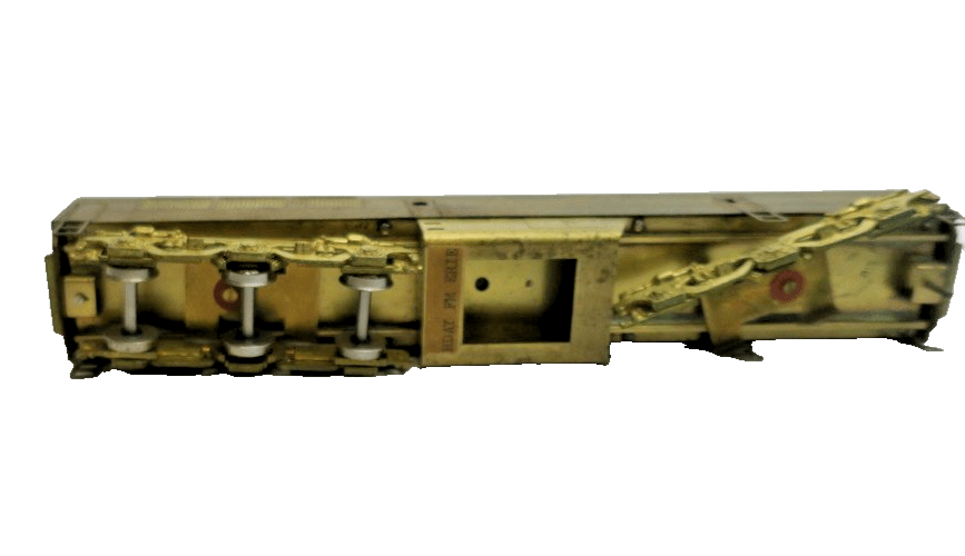Red ball Ho Brass Fairbanks Morse 2000 HP 12 Wheel Diesel B unit Brass Unpainted - WISE GUYS HOBBIES LLC