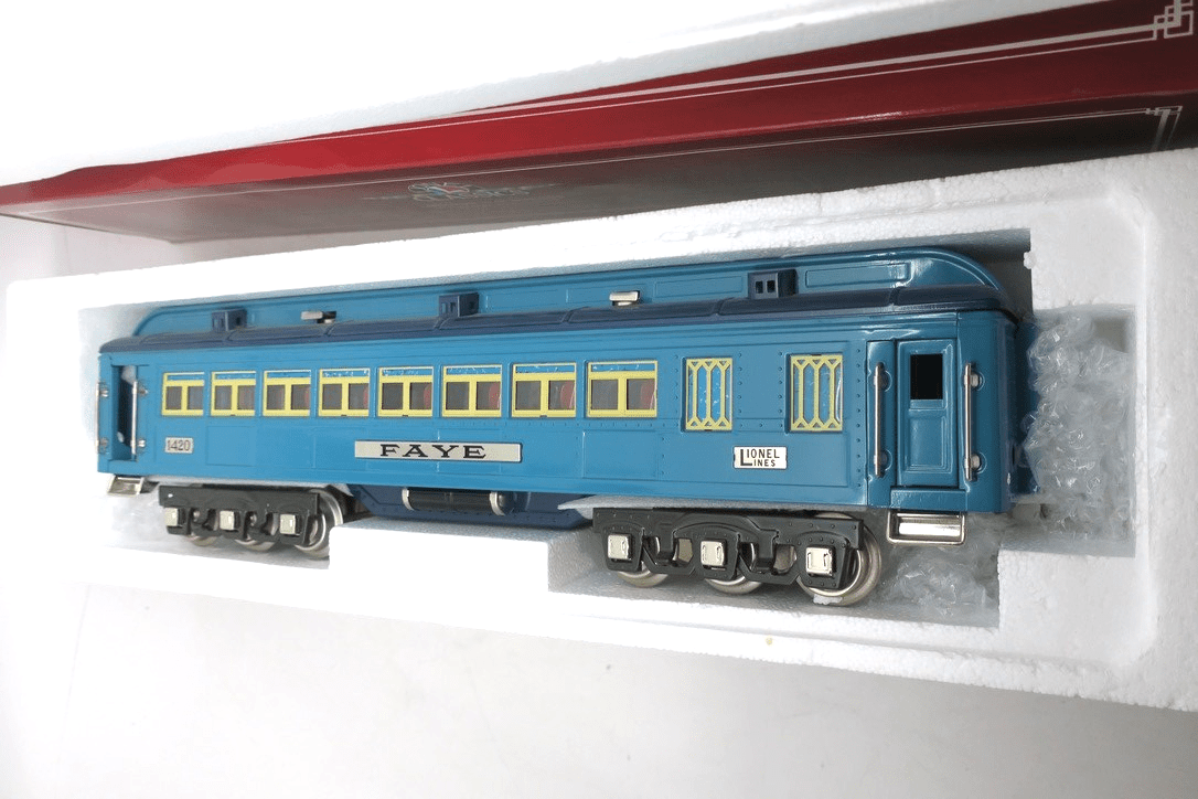 Lionel Classics Standard Gauge Blue Comet 3-Car Passenger Set 6-13408 (9,10,11) - WISE GUYS HOBBIES LLC