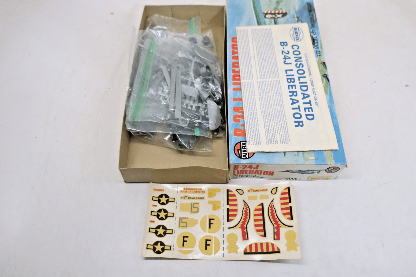 Airfix 1/72 B - 24J Liberator Model Kit 05006 - 3 - WISE GUYS HOBBIES LLC
