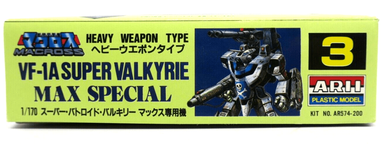 Arii Macross 1/170 VF-1A Super Valkyrie Max Special Model Kit No. 3 - WISE GUYS HOBBIES LLC