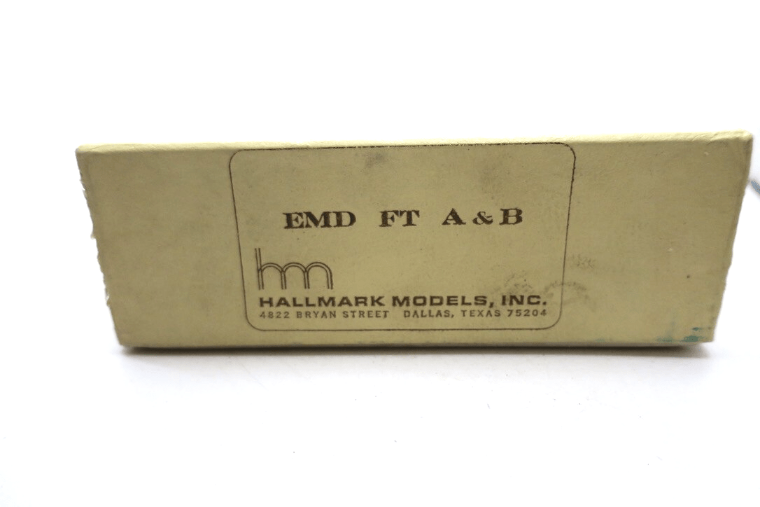 Hallmark Models, Inc. HO Brass EMD A&B FT-A Powered Locomotive - WISE GUYS HOBBIES LLC