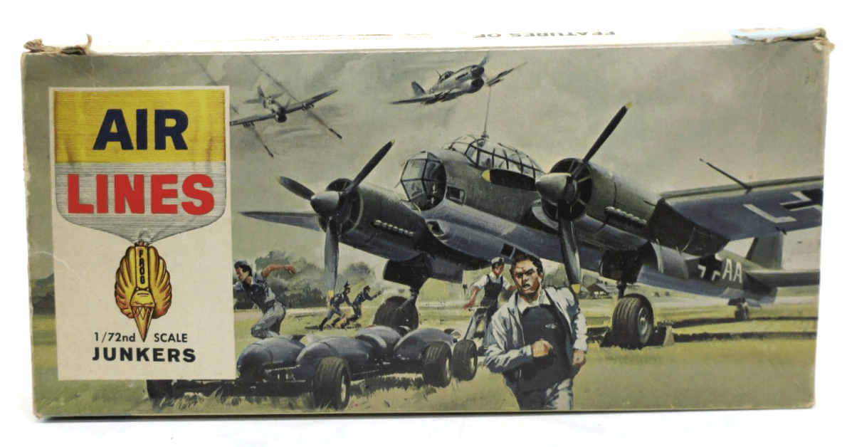 Air Lines 1/72 Junkers Plastic Model Kit 9801 - WISE GUYS HOBBIES LLC