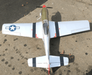 Hangar 9 HAN5100 P - 51 Mustang S 8cc BNF Nitro Aircraft - WISE GUYS HOBBIES LLC