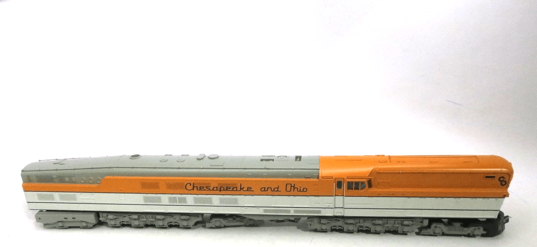 MTH PREMIER CHESAPEAKE OHIO M-1 STEAM TURBINE ENGINE W/ BCR 20-3042-1! O SCALE - WISE GUYS HOBBIES LLC