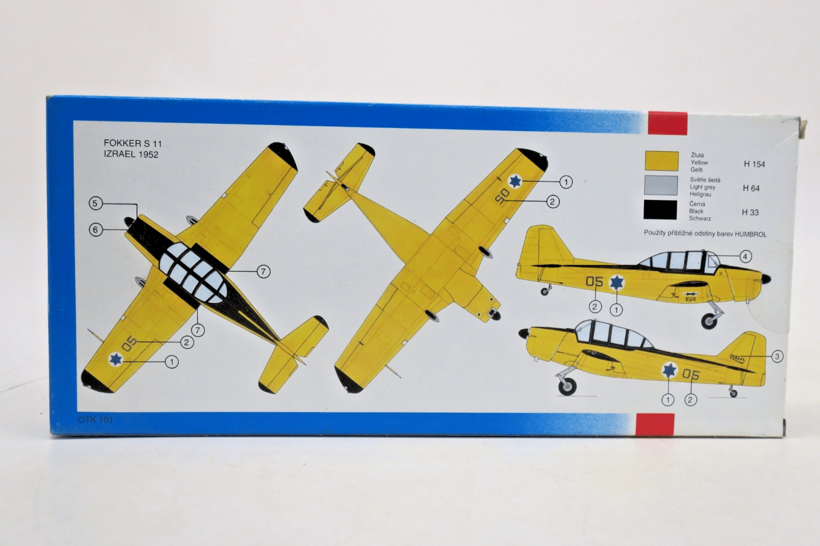 Smer 1/40 Fokker S 11 "Instructor" Model Kit 0801 - WISE GUYS HOBBIES LLC