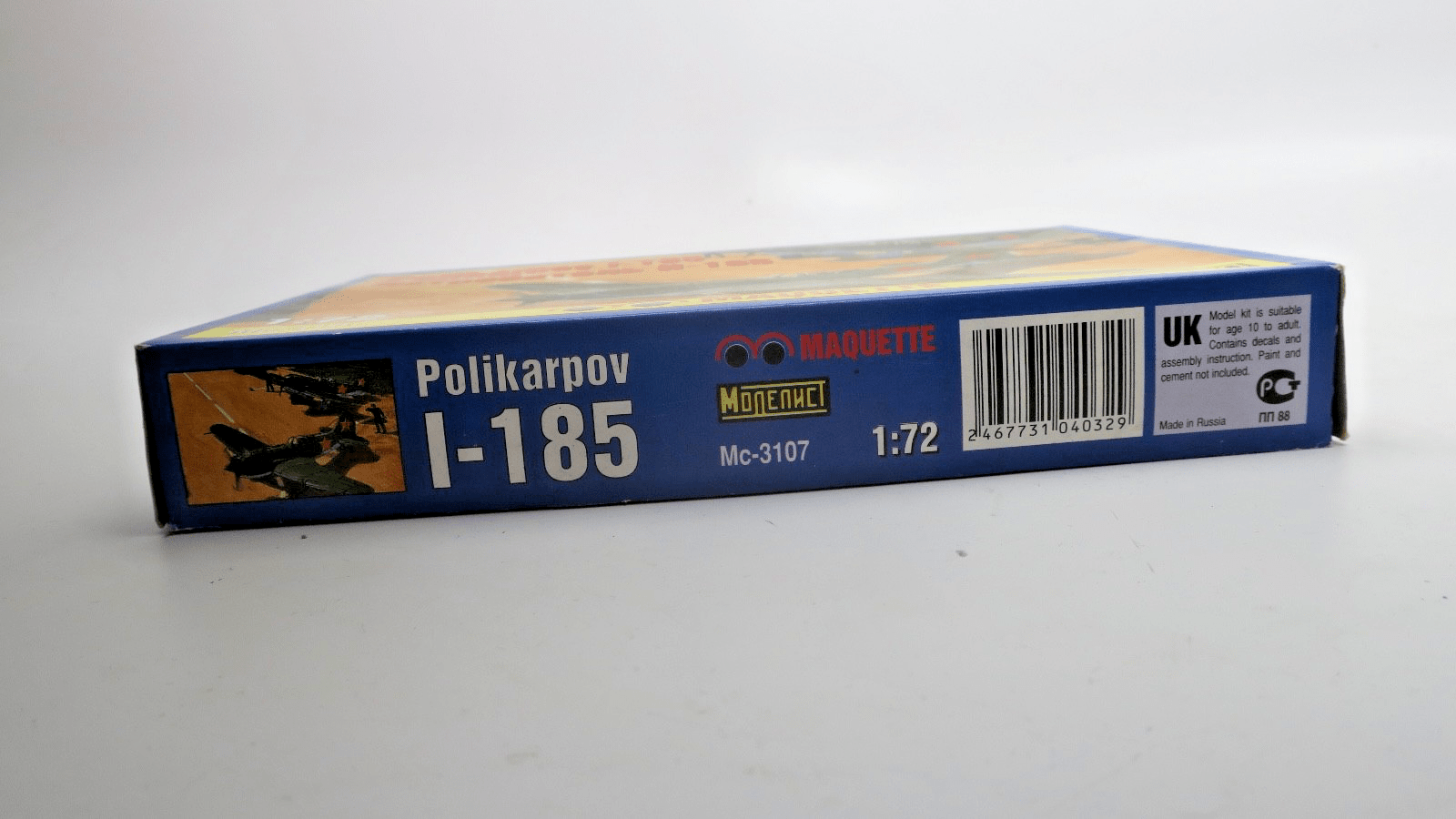 Maquette 1/72 Polikarpov I - 185 Model Kit - WISE GUYS HOBBIES LLC