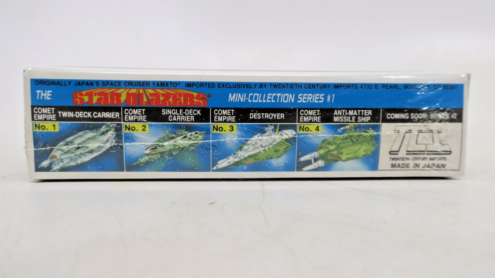TCI Star Blazers Comet Empire Anti-Matter Missile Ship Mini Model Kit 4 - WISE GUYS HOBBIES LLC