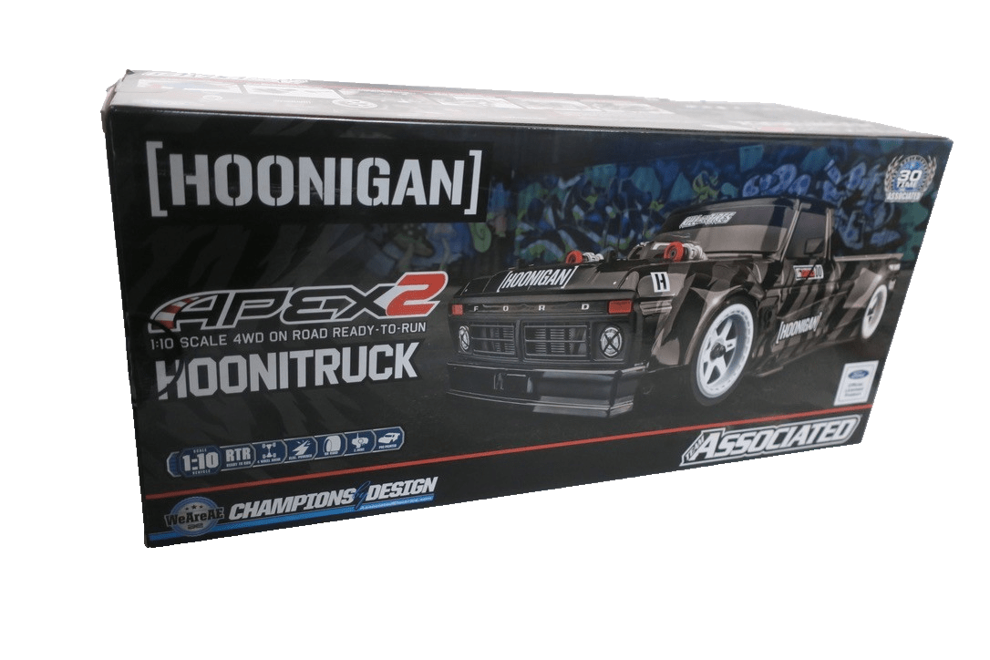 Team Associated 30123C 1/10 On - Road Electric 4wd RTR Hoonigan Apex2 Hoonitruck - WISE GUYS HOBBIES LLC