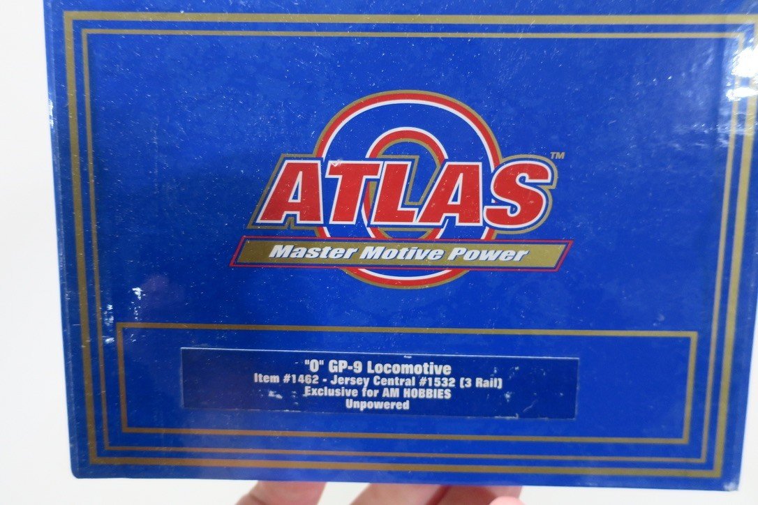 Atlas O scale 1462 Jersey Central GP - 9 Locomotive 1532 Dummy - WISE GUYS HOBBIES LLC