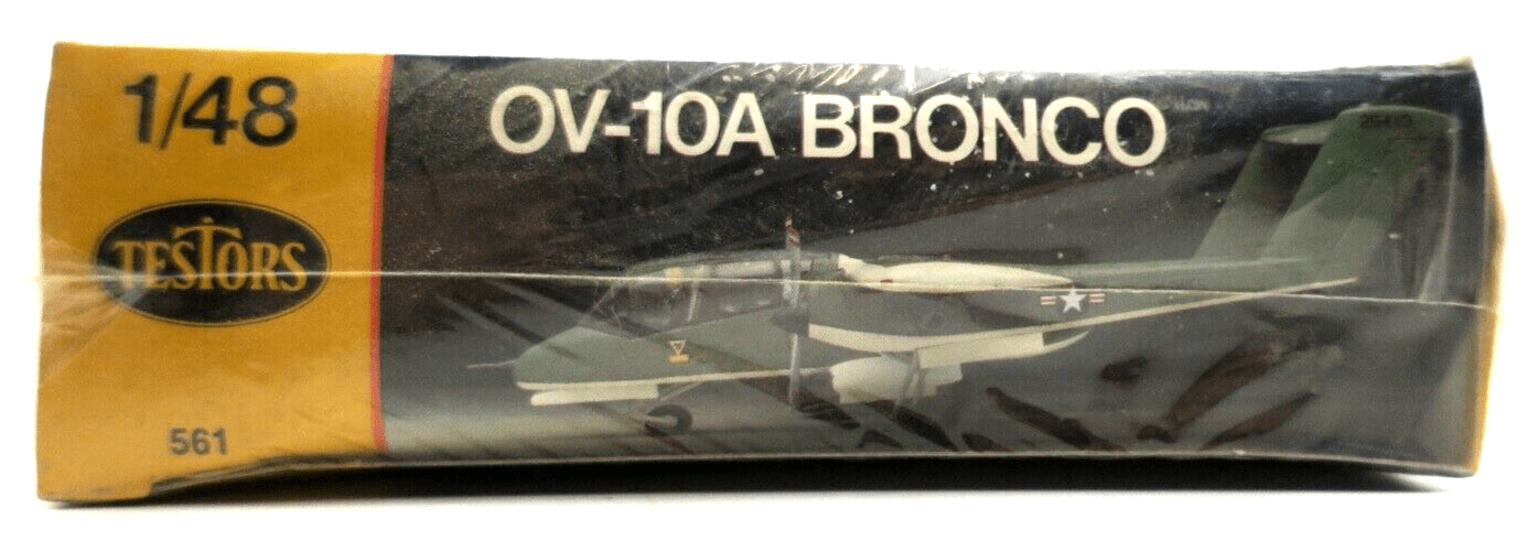 SEALED Testors 1/48 OV-10A Bronco Model Kit 561 - WISE GUYS HOBBIES LLC