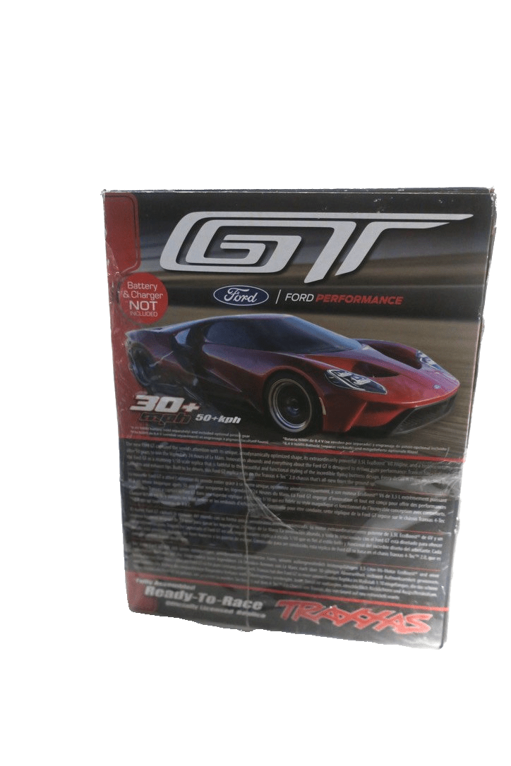 Traxxas Ford GT 1/10 Scale AWD Supercar Ready - To - run 83056 - 4 Silver - WISE GUYS HOBBIES LLC
