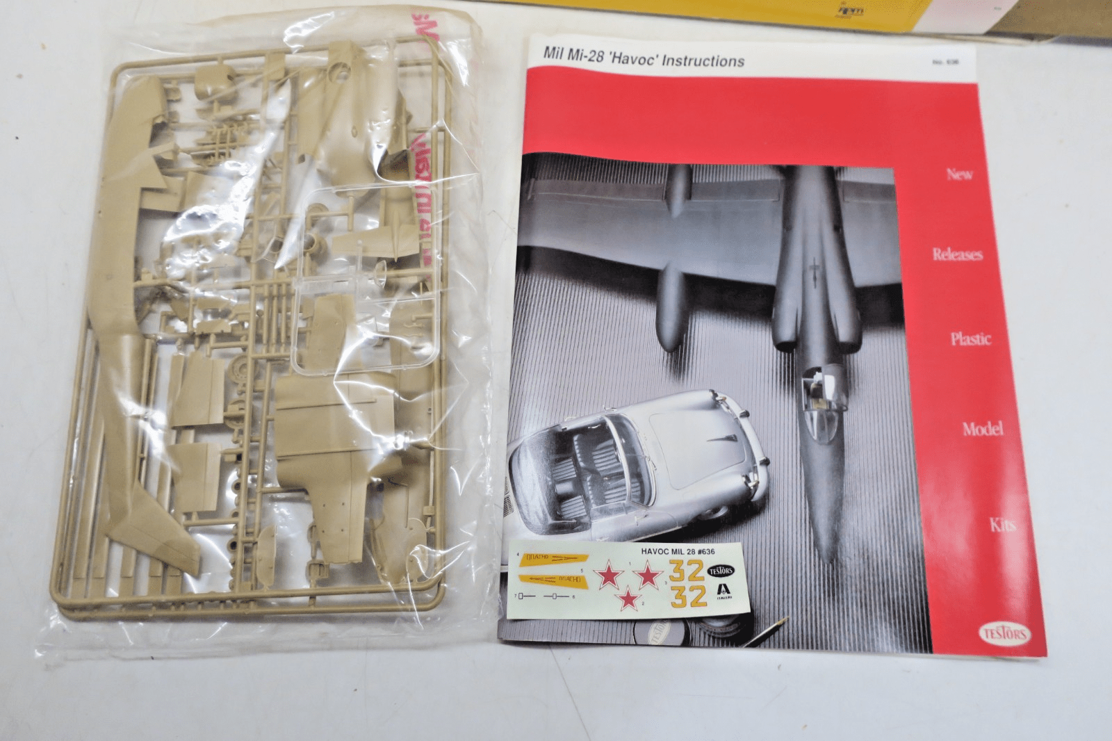 Testors Italeri 1/72 Mil Mi-28 "Havoc" Gunship Plastic Model Kit 636 - WISE GUYS HOBBIES LLC