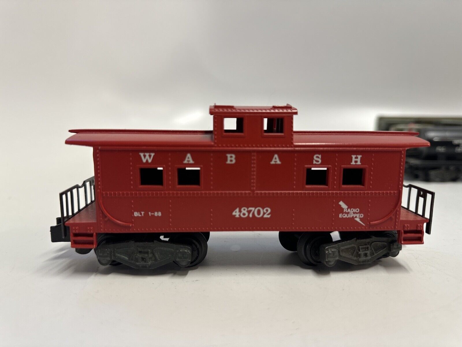 S GAUGE AMERICAN FLYER / LIONEL 48702 WABASH CABOOSE NO BOX - WISE GUYS HOBBIES LLC