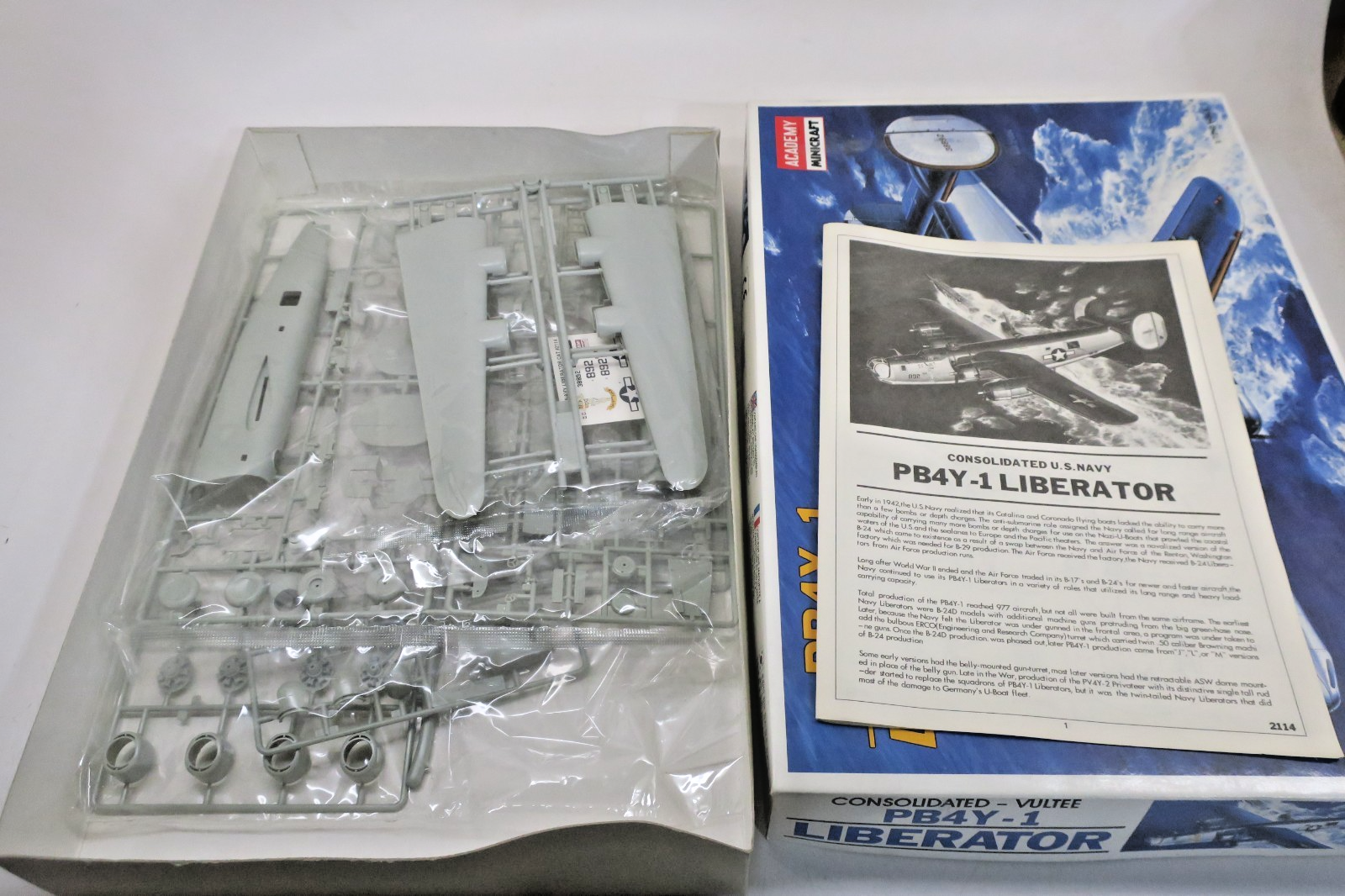 Academy 1/72 PB4Y-1 Liberator Model Kit #2114