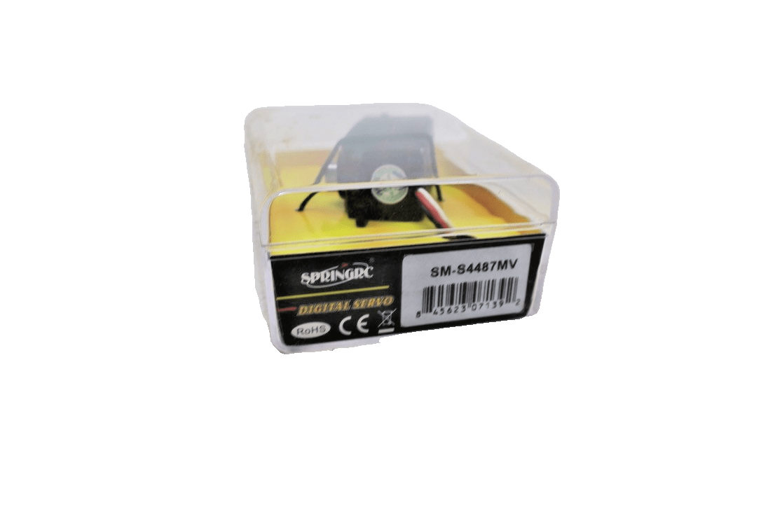 SM - S4487M 2BB Metal Gear Ultra Speed Digital High Torque HV Servo by Spring RC - WISE GUYS HOBBIES LLC