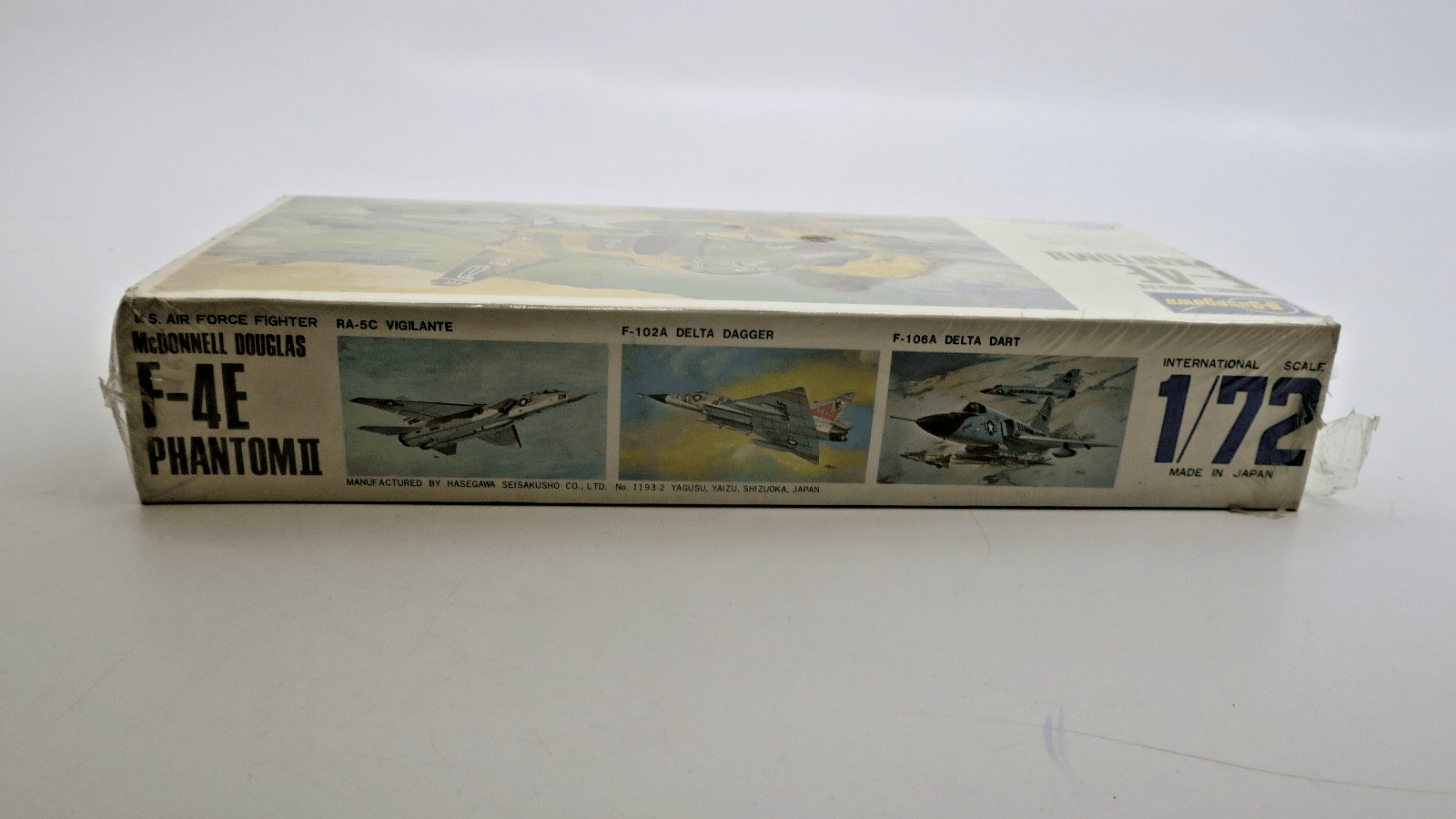 Vintage Hasegawa 1/72 F - 4E Phantom II Model Kit - WISE GUYS HOBBIES LLC