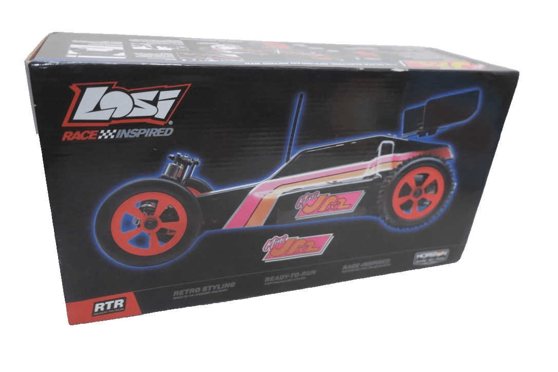 Losi LOS01020T1 1/16 Mini JRX2 Brushed 2WD Buggy RTR Red - WISE GUYS HOBBIES LLC