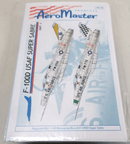Aeromaster 48 - 726 F - 100D USAF Super Sabre Part 4 - WISE GUYS HOBBIES LLC