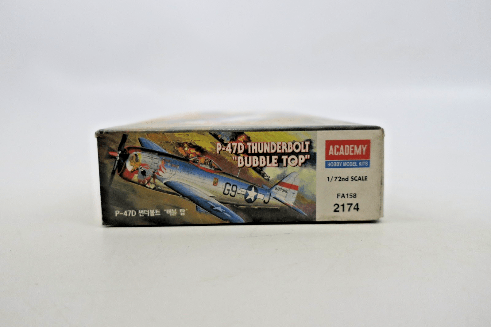 Academy 1/72 P - 47D Thunderbolt Bubbletop Model Kit 2174 - WISE GUYS HOBBIES LLC