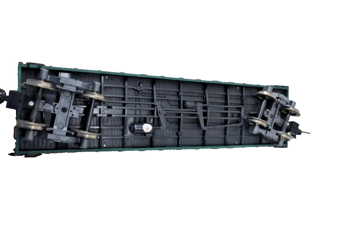 Aristocraft Railway Express Covered Gondola Car 41105 WITH WOODEN DRINK HOLDER - WISE GUYS HOBBIES LLC