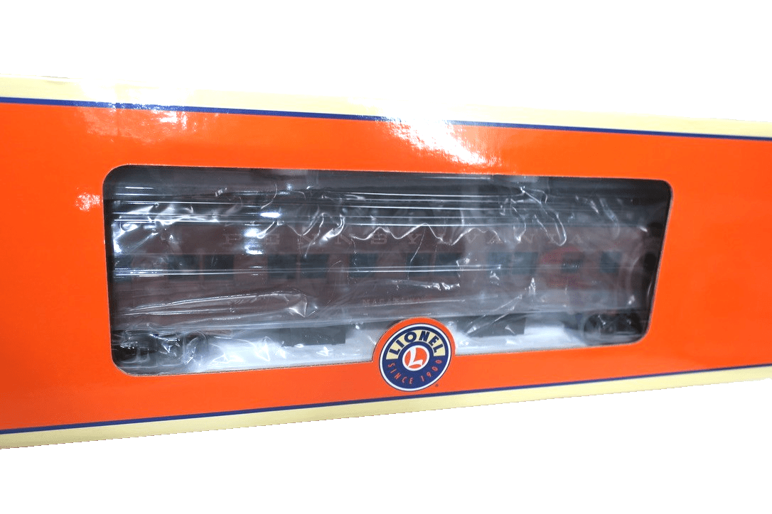 Lionel 6 - 25637 Pennsylvania 'Red Arrow' Heavyweight Sleeper Car, O Gauge - WISE GUYS HOBBIES LLC