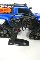 Traxxas TRX-4 All Terrain Equipped blue Clipless Body W/ Tracks