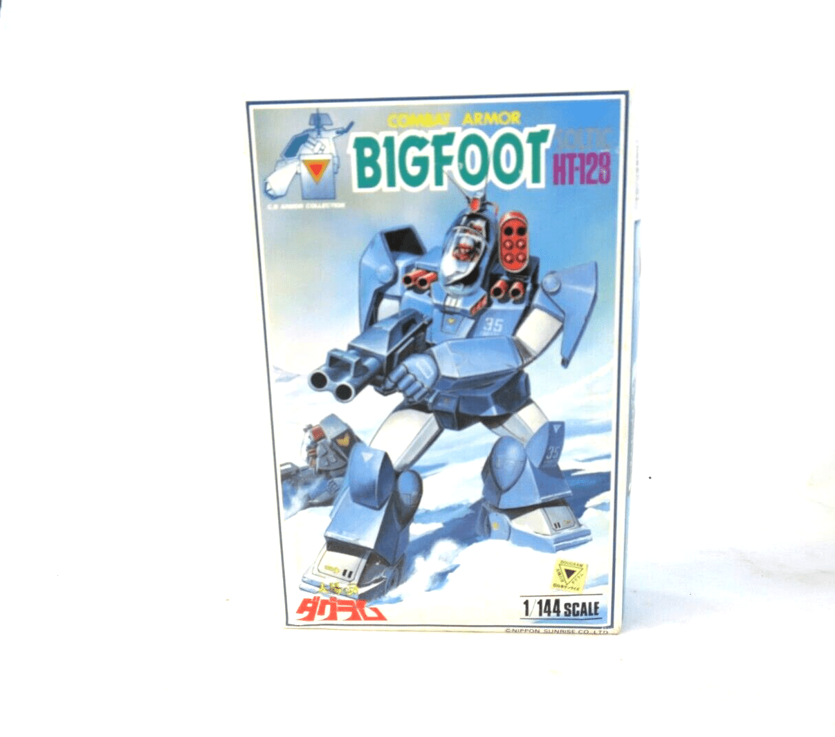 Nitto Japan - Combat Armor Bigfoot Soltic HT-128 - 1/144 Scale (H) - WISE GUYS HOBBIES LLC