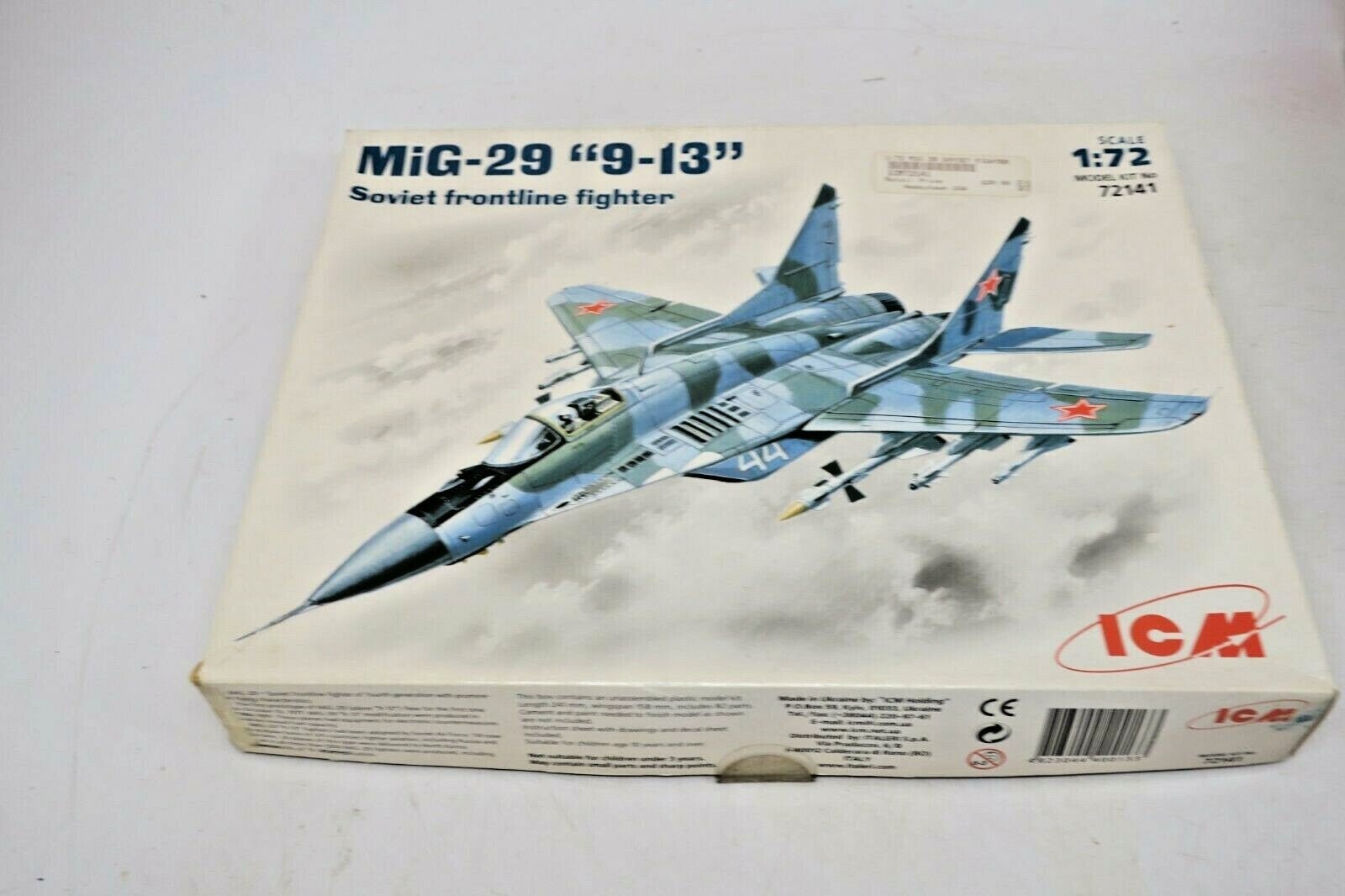 ICM MiG-29 "9-13" SOVIER FRONTLINE FIGHTER 1/72 SCALE 72141 - WISE GUYS HOBBIES LLC