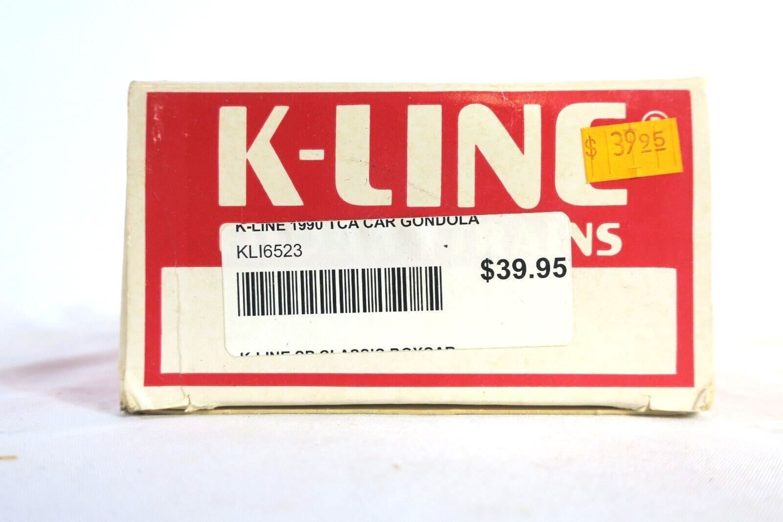 K-LINE 1990 TCA 36TH CONVENTION ATLANTA GONDOLA WITH CONTAINERS K6523 NIB - WISE GUYS HOBBIES LLC