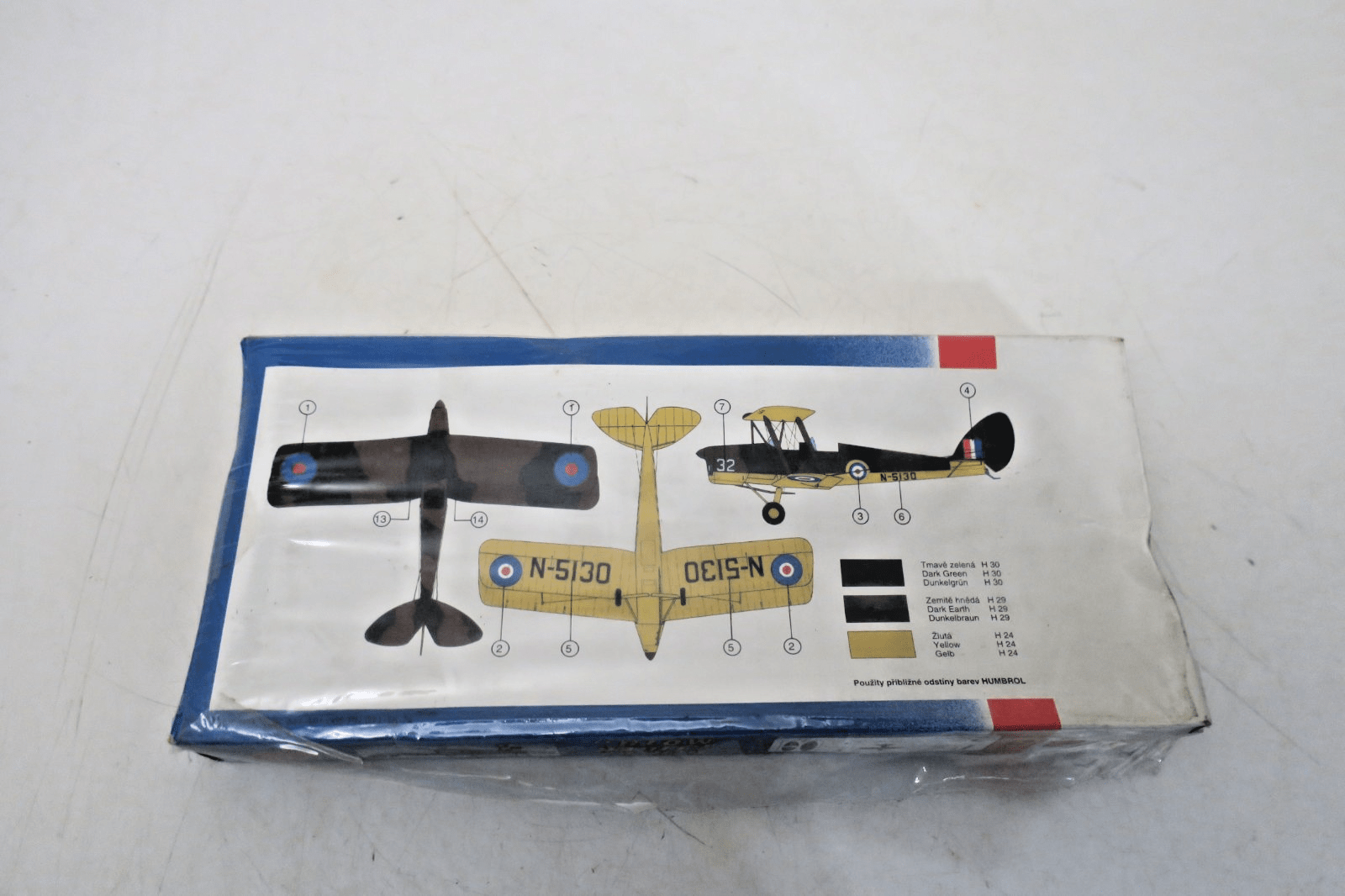 Smer 1/48 D.H.82 "Tiger Moth" Model Kit 0811 SEALED - WISE GUYS HOBBIES LLC