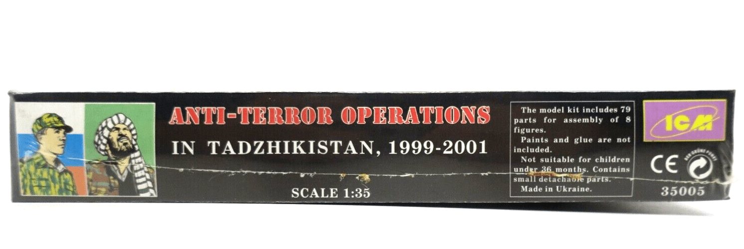 ICM 1/35 Anti-Terror Operations In Tadzhikistan 1999-2001 Model Kit - WISE GUYS HOBBIES LLC