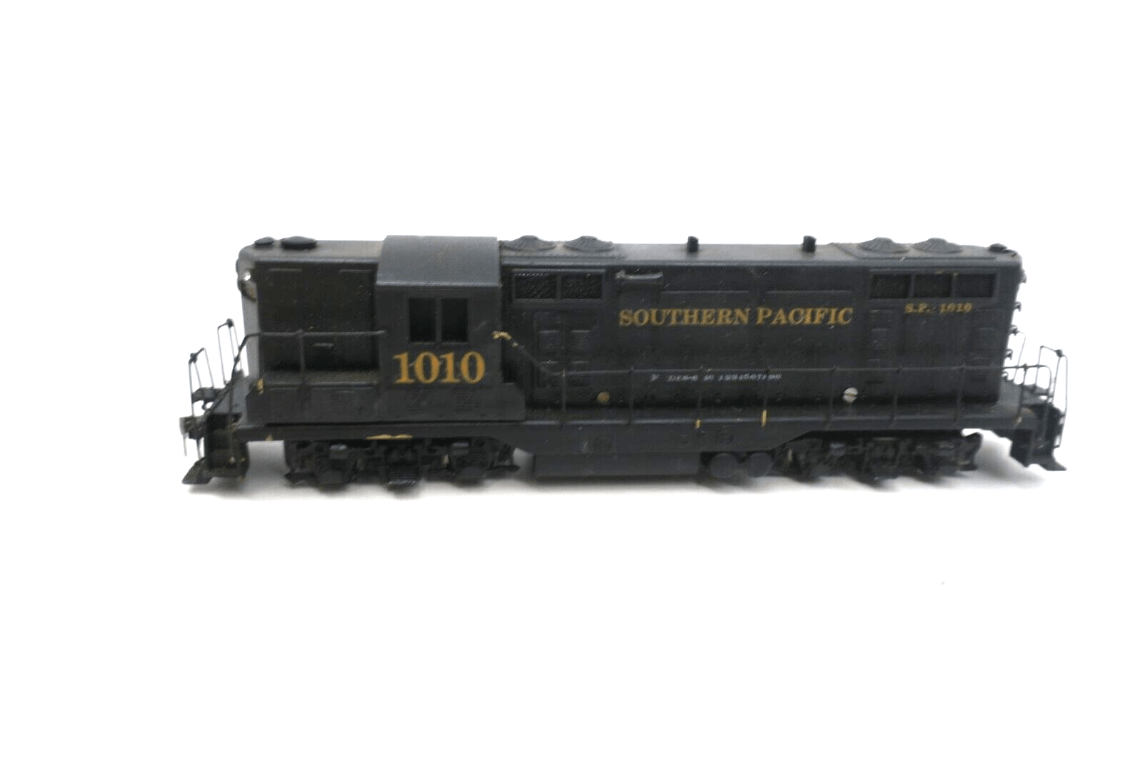 Vintage TENSHODO DIESEL SWITCHER GP-7 Southern Pacific LOCOMOTIVE TRAIN - WISE GUYS HOBBIES LLC