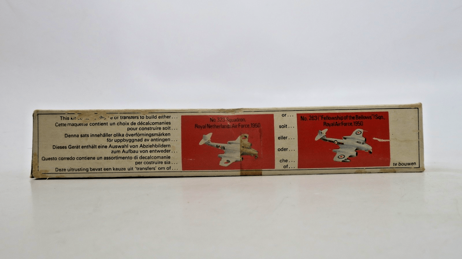 Vintage Frog 1/72 Gloster Meteor F. Mk. IV Model Kit F200 - WISE GUYS HOBBIES LLC