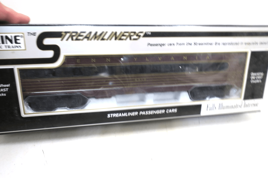 K - Line O Scale Streamliner PRR Fleet of Modernism Coach Car K4580 - 4012 - WISE GUYS HOBBIES LLC