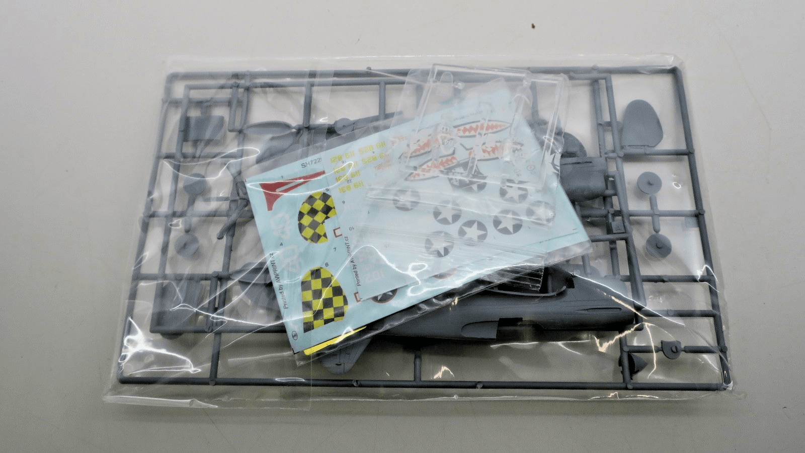Special Hobby 1/72 P - 40F Warhawk Checkertails Model Kit SH72298 - WISE GUYS HOBBIES LLC