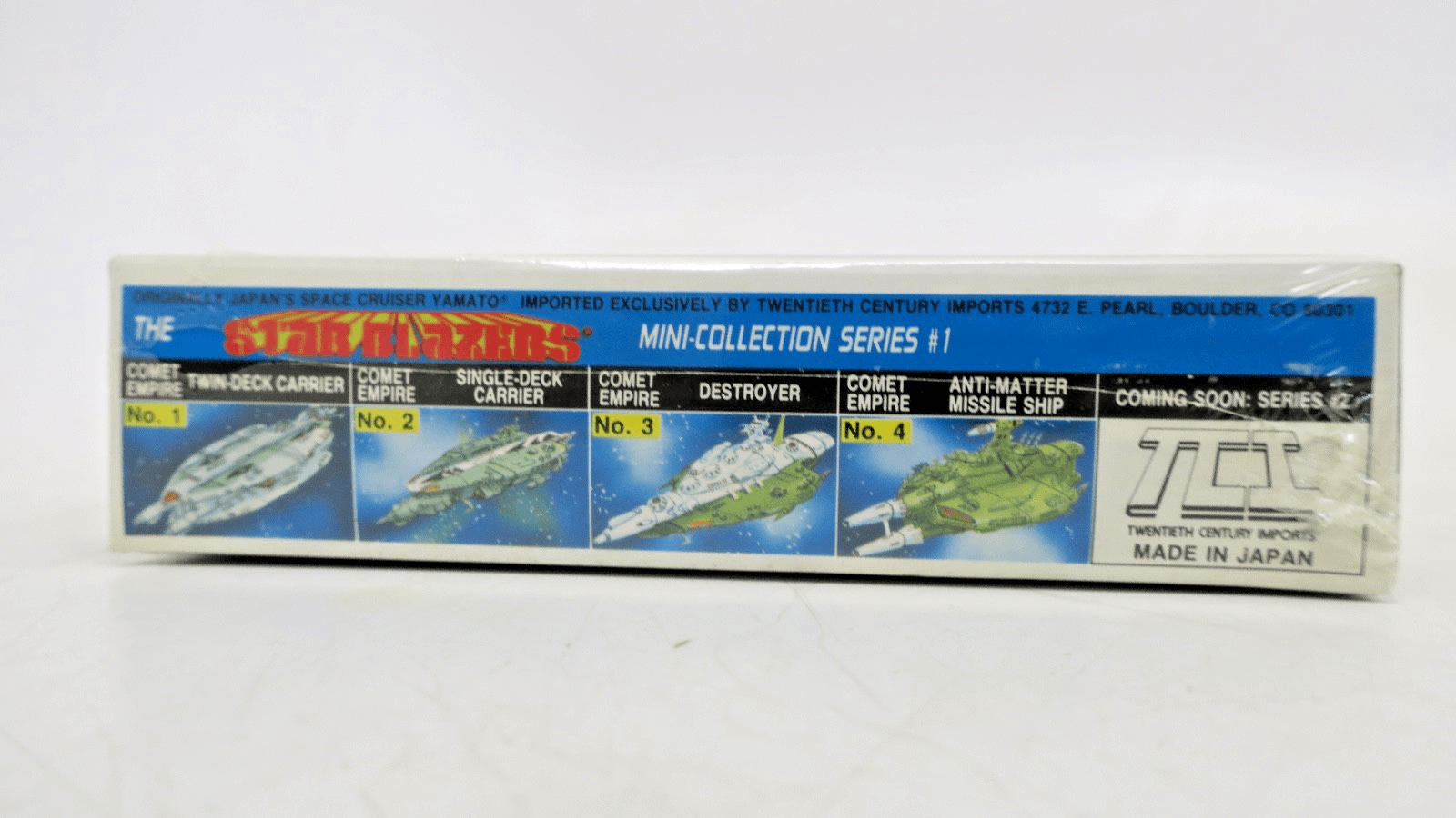 TCI Star Blazers Dark Star Nebula Battleship Mini Model Kit 8 - WISE GUYS HOBBIES LLC