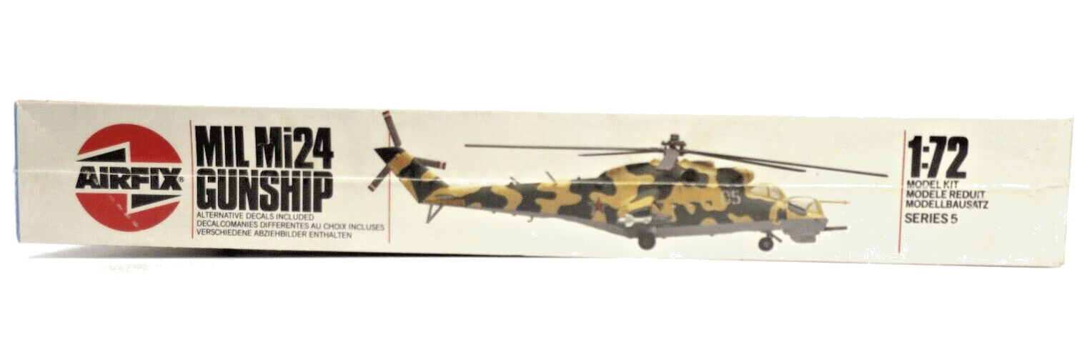 Airfix 1/72 MIL Mi-24 Gunship Model Kit 05017 - WISE GUYS HOBBIES LLC