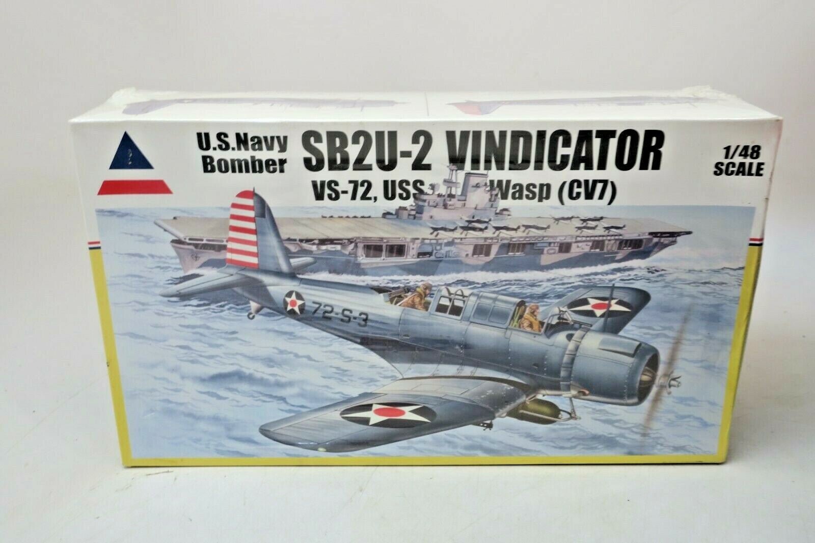 ACCURATE MINIATURES SB2U-2 VINDICATOR VS-72 USS WASP (CV7) 1/48 SCALE 480201 - WISE GUYS HOBBIES LLC