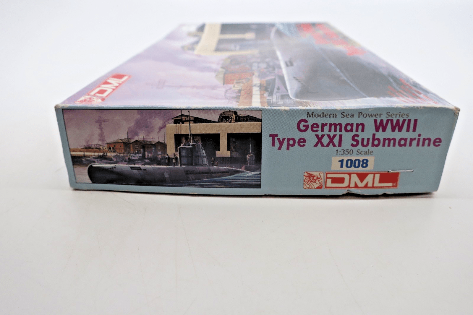 DML 1/350 German WWII Type XXI Submarine Model Kit 1008 - WISE GUYS HOBBIES LLC