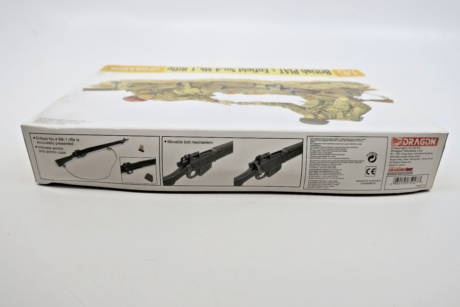 Dragon 1/6 British PIAT & Enfield No. 4 Mk. 1 Rifle Model Kit 75027 - WISE GUYS HOBBIES LLC