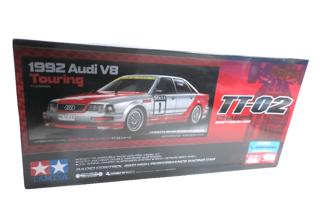 Tamiya 1992 Audi V8 Touring Car TT - 021:10 RC Car Kit + ESC Incl 58699 - 60A - WISE GUYS HOBBIES LLC