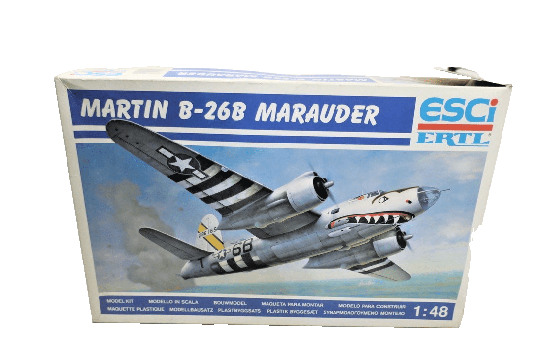 ESCI ERTL MARTIN B - 26B MARAUDER - 1/48 SCALE Model Kit  4102 - WISE GUYS HOBBIES LLC