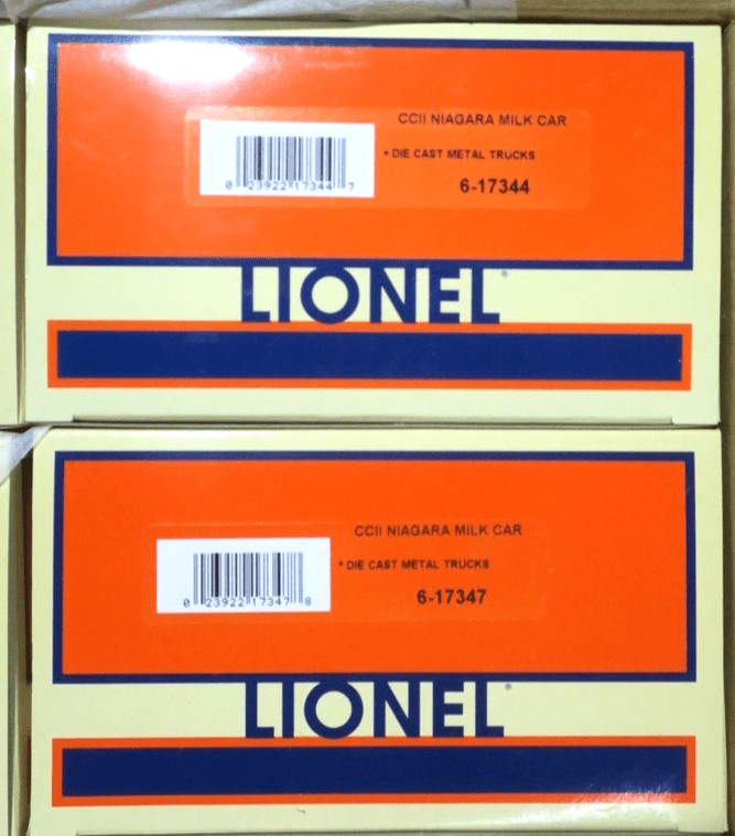 Lionel 6-31716 O Gauge Century Club II Niagara Milk Train Set MT/Box - WISE GUYS HOBBIES LLC