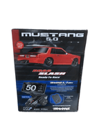 Traxxas Drag Slash HD 1/10 2WD RTR No Prep Car w/Ford Mustang 5.0 Body (Black) - WISE GUYS HOBBIES LLC